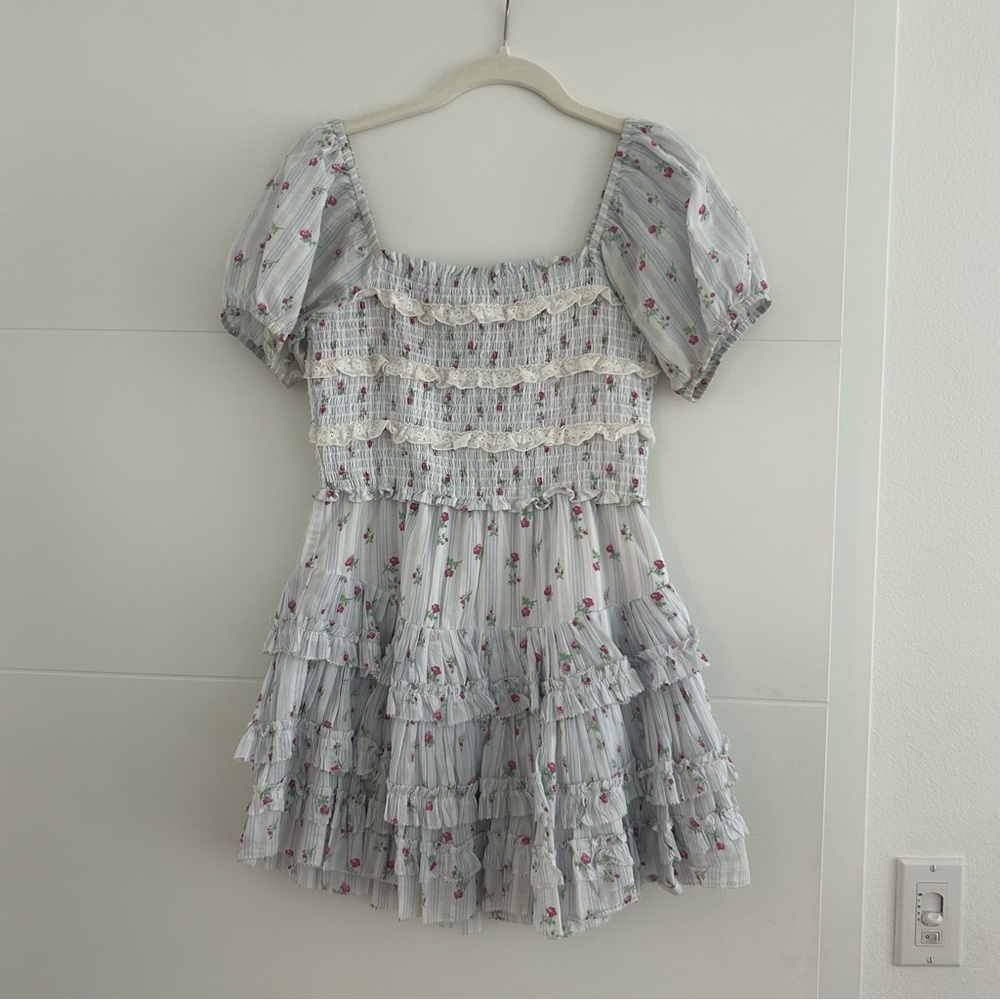 LoveShackFancy fellows mini dress